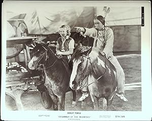 Imagen del vendedor de Susannah of the Mounties 1939 8 x 10 Still Shirley Temple on horseback! a la venta por AcornBooksNH