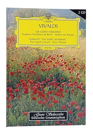 Imagen del vendedor de VIVALDI. Las cuatro estaciones (Orquesta Filarmnica de Berln - Herbert von Karajan) / Concerti con molti istromenti (The English Concert - Trevor Pinnock). a la venta por Librera Berceo (Libros Antiguos)