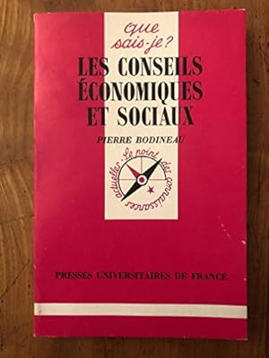 Seller image for Les Conseils conomiques et sociaux for sale by Dmons et Merveilles