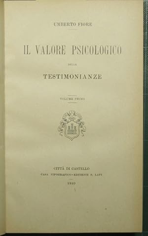 Il valore psicologico delle testimonianze