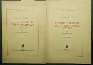 Immagine del venditore per Lezioni di diritto della previdenza sociale venduto da Antica Libreria Srl