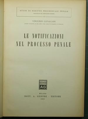 Le notificazioni nel processo penale