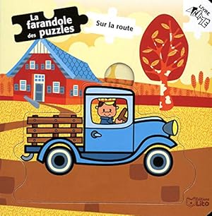 Image du vendeur pour La farandole des puzzles: Sur la route - Ds 2 ans mis en vente par Dmons et Merveilles