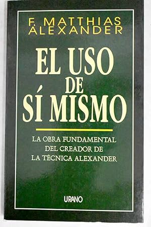 Seller image for El uso de s mismo for sale by Alcan Libros