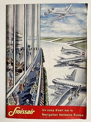 Revue Prisma. Swissair, un coup d'oeil sur la Navigation Aérienne Suisse.