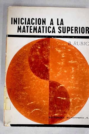 Iniciación a la Matemática superior