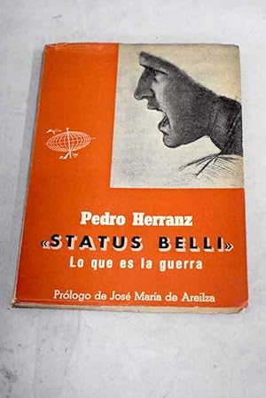 Imagen del vendedor de Status belli Lo que es la guerra a la venta por Alcan Libros