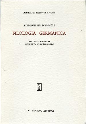 Immagine del venditore per Filologia Germanica venduto da Il Salvalibro s.n.c. di Moscati Giovanni