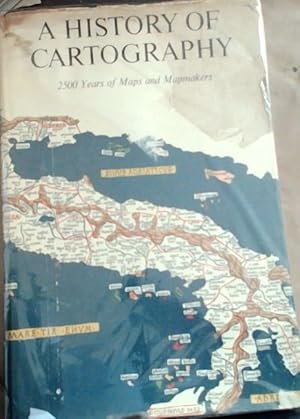 Bild des Verkufers fr A History Of Cartography:2500 Years of Maps and Mapmakers zum Verkauf von Chapter 1