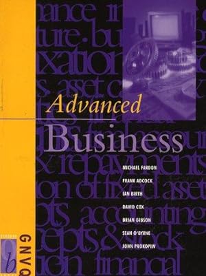 Image du vendeur pour Advanced Business (Osborne GNVQ S.) mis en vente par WeBuyBooks