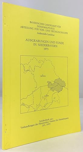 Seller image for Ausgrabungen und Funde in Niederbayern 1975. for sale by Antiquariat Heiner Henke