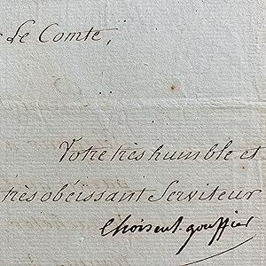 Image du vendeur pour Choiseul-Gouffier intervient pour faire librer des esclaves chrtiens franais  Constantinople mis en vente par Traces Ecrites