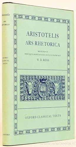 Bild des Verkufers fr Ars rhetorica. Recognovit brevique adnotatione critica instruxit W.D. Ross. zum Verkauf von Antiquariaat Isis