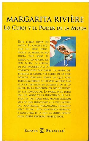 Seller image for LO CURSI Y EL PODER DE LA MODA. for sale by angeles sancha libros