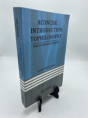 Imagen del vendedor de A Concise Introduction to Philosophy a la venta por Shadyside Books