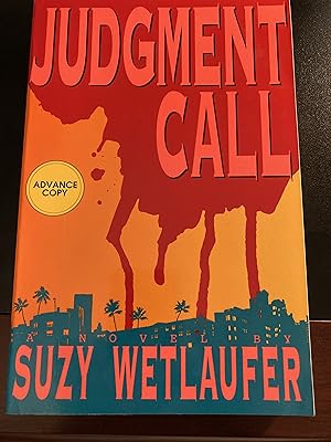 Judgment Call, Advance Copy, Uncorrected Bound Galleys