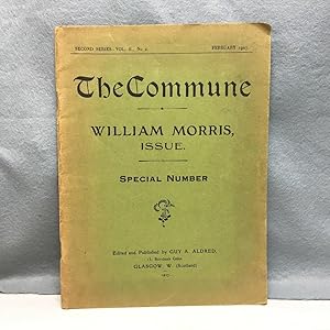 Bild des Verkufers fr THE COMMUNE: WILLIAM MORRIS, ISSUE. SECOND SERIES, VOL. II., NO 2. zum Verkauf von Any Amount of Books