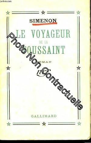 Image du vendeur pour Le Voyageur De La Toussaint mis en vente par Dmons et Merveilles