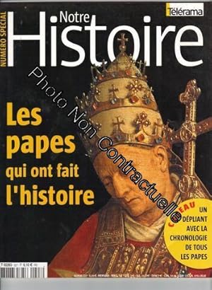 Image du vendeur pour Notre Histoire N 227 : Les Papes Qui Ont Fait L'histoire mis en vente par Dmons et Merveilles