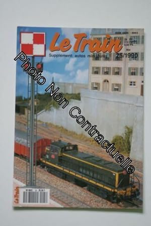 Revue Le Train 25/1990 De Mai 1990