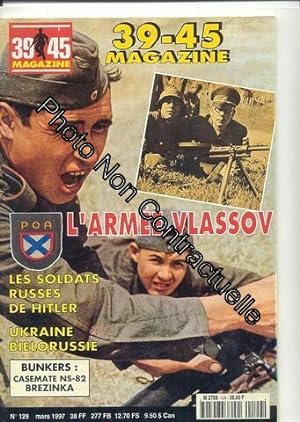 Bild des Verkufers fr 39-45 Magazine N 129 Mars 1997 L'armee Vlassov zum Verkauf von Dmons et Merveilles