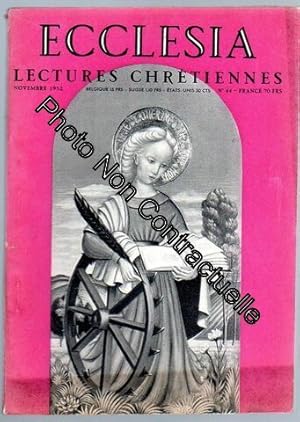 Immagine del venditore per Ecclesia Lectures Chretiennes 44 venduto da Dmons et Merveilles