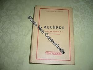 Seller image for Algbre. Classe De Premire C.M for sale by Dmons et Merveilles