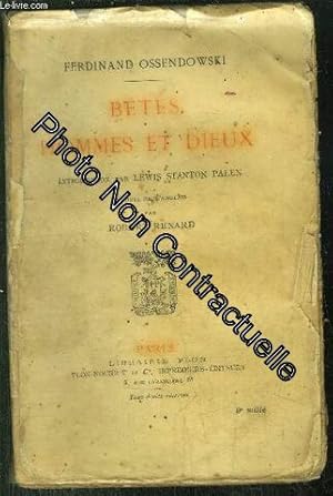 Imagen del vendedor de Betes Hommes Et Dieux a la venta por Dmons et Merveilles