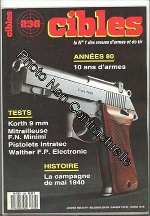 Cibles N° 238 : Annees 1980 10 Ans D'armes