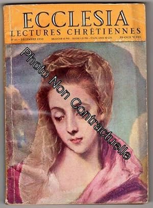 Immagine del venditore per Ecclesia Lectures Chretiennes 45 venduto da Dmons et Merveilles