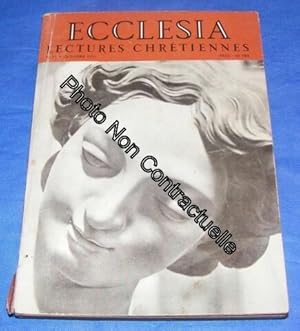 Imagen del vendedor de Ecclsia Lectures Chrtiennes N 31 : Mon Ange Gardien Les Anges Dans La Posie Franaise C'est La Bombe Atomique Qui M'a Dlivre Goya Peintre De Foi a la venta por Dmons et Merveilles