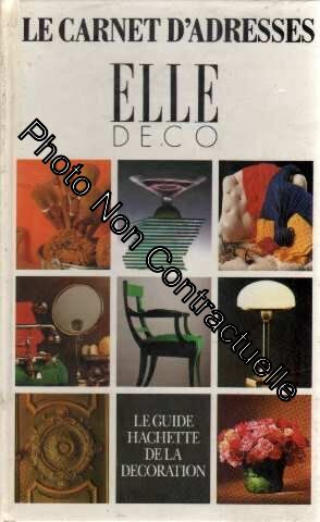 Immagine del venditore per Le carnet d'adresses Elle Deco venduto da Dmons et Merveilles