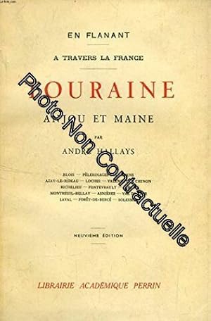 Seller image for En flanant a travers la france touraine anjou et maine for sale by Dmons et Merveilles