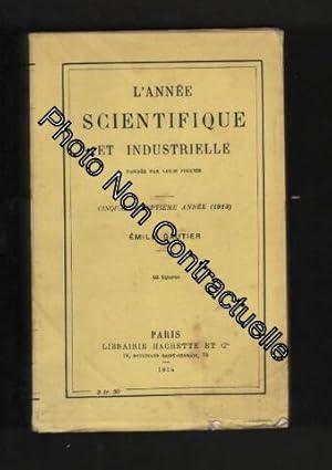 Imagen del vendedor de L'ANNEE SCIENTIFIQUE ET INDUSTRIELLE 1913 - 57 Anne a la venta por Dmons et Merveilles