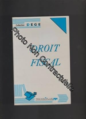 Bild des Verkufers fr Droit fiscal zum Verkauf von Dmons et Merveilles