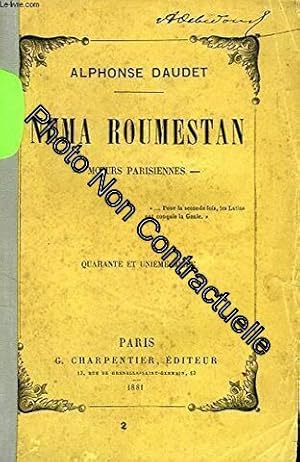 Seller image for Numa Roumestan. M?urs parisiennes for sale by Dmons et Merveilles
