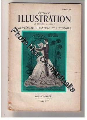 Seller image for France illustration suppl�ment th��tral et litt�raire n� 188 : Les grandes manoeuvres com�die dramatique �crite pour l'�cran par Ren� Clair. 4e trimestre 1955. (Cin�ma P�riodiques Periodicals) for sale by D�mons & Merveilles