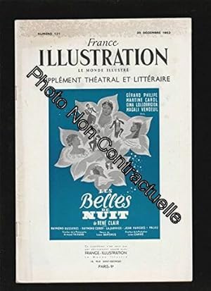 Seller image for France Illustration le monde illustr supplment Thatral et Littraire N 121 du 20 dcembre 1952 - Les Belles de Nuit for sale by Dmons et Merveilles