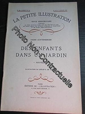 Seller image for La Petite Illustration N338 : Des enfants dans le jardin par Andr Lichtenberger 1927 for sale by Dmons et Merveilles