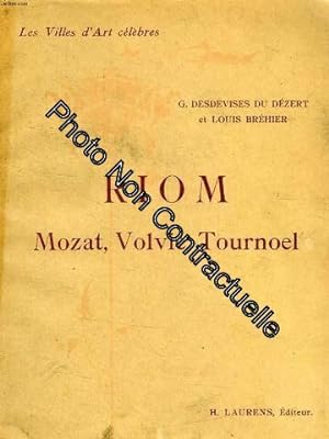 Seller image for Riom mozat volvic tournoel for sale by Dmons et Merveilles