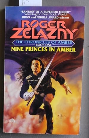 Seller image for NINE PRINCES IN AMBER: The Chronicles of Amber Book One; Jean Pierre Targete Illustrated Cover. for sale by Comic World