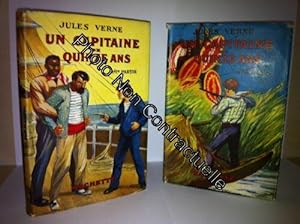 Imagen del vendedor de Un Capitaine de quinze ans - 1re et 2me partie - Illustrations de Henri Faivre a la venta por Dmons et Merveilles