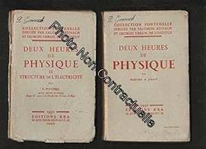 Seller image for Deux Heures de Physique tome 1 + Deux Heures de Physique tome 2 : Structure de l'lectricit for sale by Dmons et Merveilles