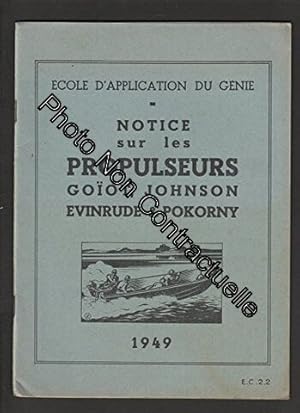 Image du vendeur pour Notice sur les propulseurs Goot Johnson Evinrude & Pokorny 1949 mis en vente par Dmons et Merveilles