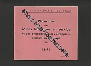 Image du vendeur pour Planches des mines franaises en service et des principales mines trangres existant en stockage mis en vente par Dmons et Merveilles