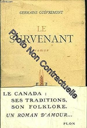 Seller image for Le survenant for sale by Dmons et Merveilles