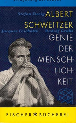 Image du vendeur pour Albert Schweitzer, Genie der Menschlichkeit. Fischer Bcherei ; 83 mis en vente par Schrmann und Kiewning GbR