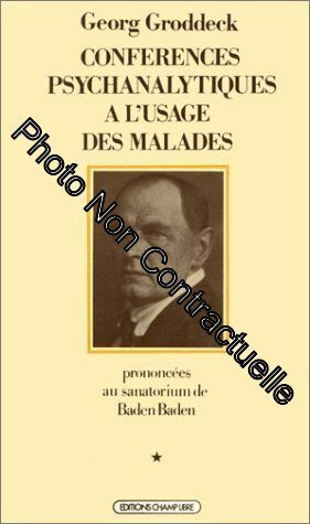 Seller image for Confrences psychanalytiques  l'usage des malades prononces au sanatorium de Baden-Baden tome 2 for sale by Dmons et Merveilles
