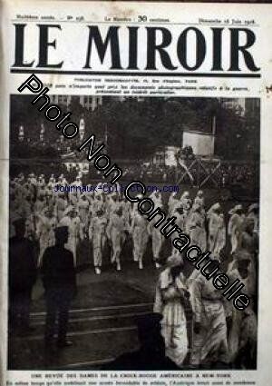 Seller image for MIROIR (LE) [No 238] du 16/06/1918 - UNE REVUE DES DAMES DE LA CROIX-ROUGE AMERICAINE A NEW-YORK for sale by Dmons et Merveilles