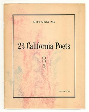 Seller image for Ante's Choice 1968: 23 California Poets for sale by Between the Covers-Rare Books, Inc. ABAA